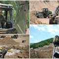 Uređuju strelište kod Bujanovca u toku inžinjerijska obuka pripadnika vs i Nacionalne garde Ohaja (foto)