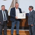 SUBNOR Srbije dodelio plakete Oliveru Paunoviću, Draganu Miloševiću i doc. dr Dejanu Petroviću