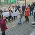 Protest radnika JP Putevi Srbija: „Nećemo gimnastiku, hoćemo platu“