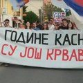 „Ruke su još krvavije“: Studenti i građani obeležili šest meseci od blokade Filozofskog fakulteta u Nišu