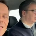 Vučić i Mali na putu do Ekspa: Mnogo se radujem svemu što nam predstoji u 2026. godini VIDEO