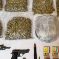 U kući uhapšenog u Srbobranu: Policija otkrila kokain, marihuanu i pištolj