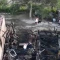 "Iljušin" gasi vatru na Suvoj planini, u selu Sopot kod Pirota izgorele vikendice