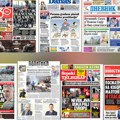Naslovne strane sutrašnjih novina: Prelistavanje štampe za ponedeljak, 19. oktobar 2026. godine