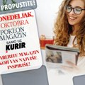 Uz Kurir poklon magazin po vašem izboru – ne propustite ovu posebnu ponudu u ponedeljak, 7. oktobra!