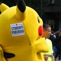 УЖИВО Протест на Славији: Полиција и Мрдић у Пионирском парку, код Правног специјалан гост и Штимац (ВИДЕО)