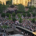 UŽIVO Protest na Slaviji: Obraćanja u toku, direktor policije i Arhiv izneli procene o broju okupljenih (VIDEO DRON)