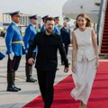 Đedović Handanović dočekala predsednika Ukrajine Zelenskog (Foto, video)