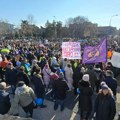 Blokiran kružni tok kod opštine Novi Beograd, Nišlije peške idu do Merošine (foto, video)