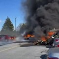 Avion se srušio u naseljeno područje, ima puno povređenih: Jezivi snimci iz Pensilvanije (foto/video)