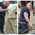 ’Oće da ape!" Cela Srbija zgranuto gleda šta radi Vladica sa zmijama u Leskovcu!