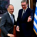Vučić sa Gerapetritisom: "O saradnji u oblasti energetike, infrastrukture, trgovine, o povezivanju zemalja..."