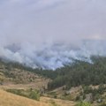 (Foto, video) Pomahnitala vatra guta Goč: Veliki požar zahvatio borovu šumu na Pakleniku