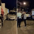 Kamion "vukao" auto, pa uništio 5 parkiranih vozila! Totalna šteta na Vračaru, građani besni (video)