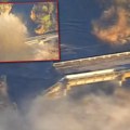 Ukrajina pretrpela težak udarac: Moćnim ruskim letelicama uništen glavni most za snabdevanje vojske municijom (video)