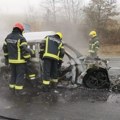 Još jedan Automobil izgoreo do neprepoznatljivosti! Drama u Ćupriji!