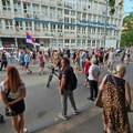 Na vrata VIŠER-a okačeno obaveštenje: Zabrana ulaska zbog nehigijenskih uslova i poplave, studenti to demantuju