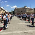 Maturanti plešu na Trgu Ćire Milekića