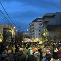 Kragujevac: Održan protest od BIA-e do prostorija SNS-a