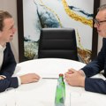 Vučić se sastao sa Sebastijanom Kurcom i Miroslavom Lajčakom u Pragu