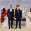 Selaković sa predsednikom Narodne skupštine i predsednikom Odbora za kulturu Narodne skupštine Republike Slovačke