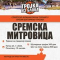 Humanitarni turnir „Trojka iz bloka“ u Sremskoj Mitrovici: Prikupljaju pomoć za porodicu Mirković