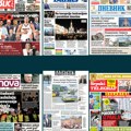 Naslovne strane sutrašnjih novina: Prelistavanje štampe za ponedeljak, 19. januar 2026. godine