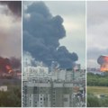 Novi talas napada na rusku energetsku infrastrukturu: Rafinerija u plamenu, aerodromi u Moskvi obustavili letove (video)