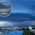 Superćelijska oluja stiže u Srbiju! "Razorila" Hrvatsku, Republiku Srpsku i Sloveniju - Gradovi u mraku, ruši drveće!