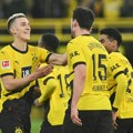 Milioneri slavili u finišu: Fudbaleri Borusije iz Dortmunda pobedili Ajntraht