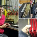 Popravlja harmonike bez skica i šablona: Sa iskustvom, nasleđem i sluhom Vladimirov zaštitni znak su mehovi izrađeni na…