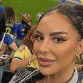 Zorana bodri supruga sa tribina: Na utakmicu došla u jakni sa njegovim likom (FOTO)