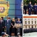 Promovisani polaznici dve klase copo u Sremskoj Kamenici Dačić i Mićin prisustvovali svečanom činu, bacanjem kape u vis…