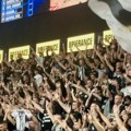 Navijanje kao u Beogradu: Partizan ima veliku podršku u Parizu (video)