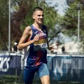 Atletičar Veljko Vasiljević na prvenstvu Balkana u krosu