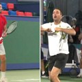Šou na Novakovom treningu u Šangaju: Viktor Troicki ukrao svu slavu