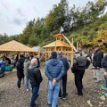 Osveštani krst i ikona na mestu rodne kuće Svetog Jakova Tumanskog u Kušićima (VIDEO)