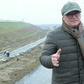 Ministar građevinarstva, saobraćaja i infrastrukture Republike Srbije Goran Vesić obišao radove na nadvožnjaku na Km95+739