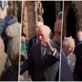 Napad na britanskog kralja ispred katedrale zbog Epstajna! Demonstrant u gomili pristalica Čarlsa Trećeg, začas se zakuvalo…