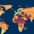 Objavljena nova karta rizika za 2027. godinu: Ove zemlje se smatraju "ekstremno opasnima"