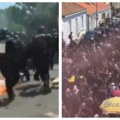 Demonstracije u Francuskoj prerasle u ulični rat Razbijali prodavnice, gađali policiju flašama, kamenjem i vatrometom…