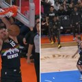 Pogledajte istorijsku partiju Nikole Jokića: Zbog jednog poteza cela klupa uletela na teren