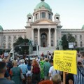 Završen protest protiv nasilja: Potrebno da celo društvo stane iza inspektora Milenkovića i Mitića