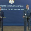 Počeo sastanak: Predsednik Vučić se sastao sa Džejmsom O'Brajanom