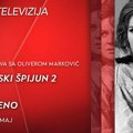 Ovog vikenda u okviru ciklusa filmova sa oliverom Marković, koje ćemo emitovati svakog vikenda tokom maja, ne propustite