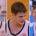 Partizanova deca zablistala kao nikada do sada: Uroš, Đorđe i Luka ponovo pokazali zašto su crno-beli biseri