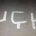 Grafiti tzv. "UČK" na putu ka jezeru Gazivode; Kancelarija za KiM: Nova pretnja i provokacija na račun Srba