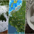 Oluja napravila haos u Sloveniji, tokom noći stiže u Srbiju! Padao grad veličine golf loptice, slike su dramatične (foto)