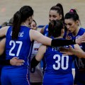 Србија - Грчка: Одбојкашице добиле први сет!