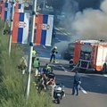 Opšti haos kod sava centra Gori automobil - kolaps u saobraćaju (video)